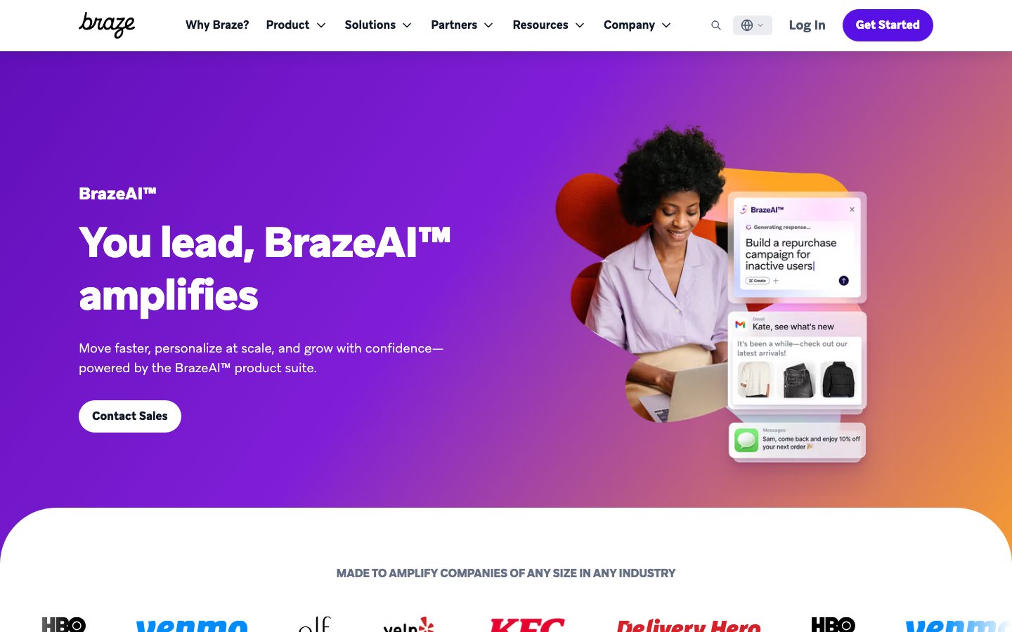 BrazeAI official product page or product image