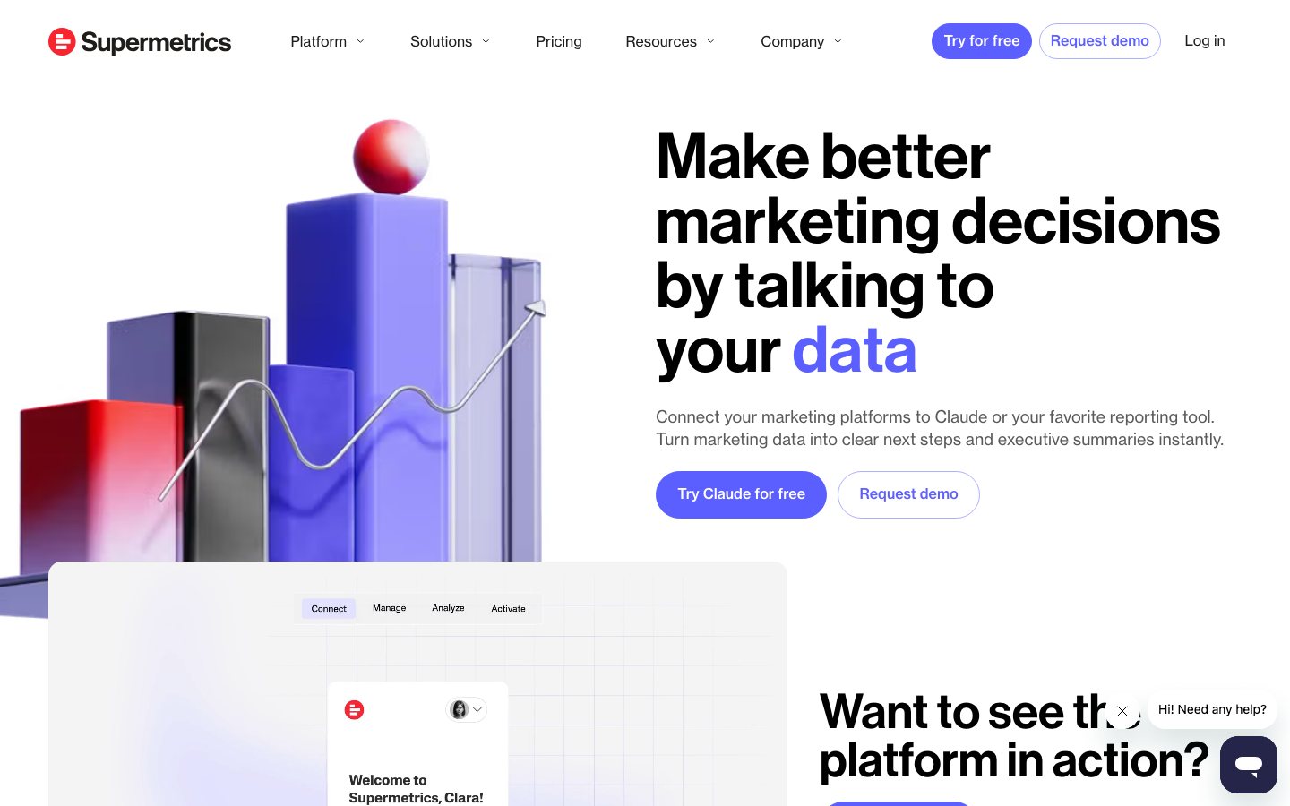 Supermetrics official product page or product image