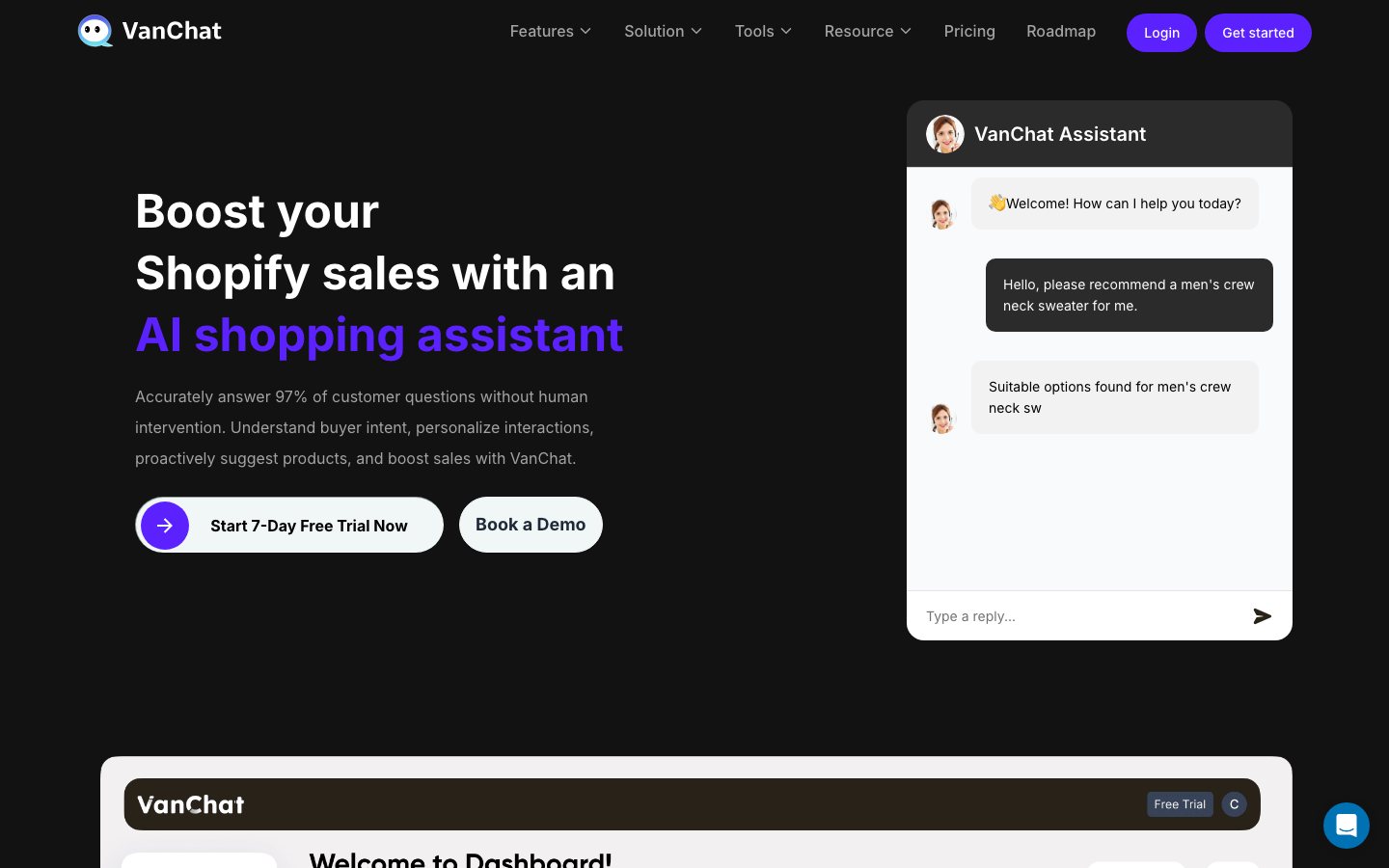 VanChat official product page or product image